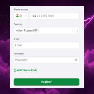 ValorBet: Fast registration form for a gaming account in the online casino