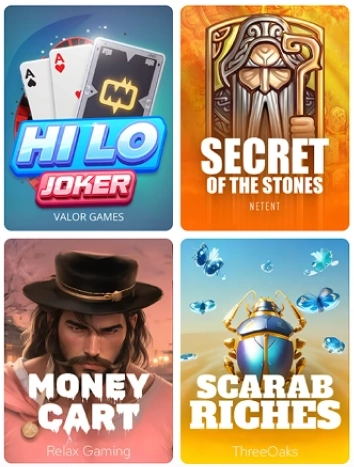 ValorBet: Mobile slot machine interface on a smartphone screen